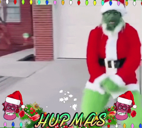 The Grinch Christmas GIF by HUPChallenge