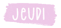 Thursday Jueves Sticker