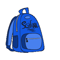 School Backpack Sticker