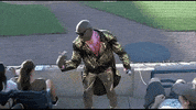 human cannonball GIF by West Michigan Whitecaps 