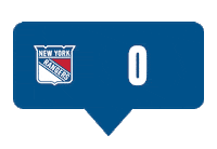 New York Hockey Sticker by New York Rangers