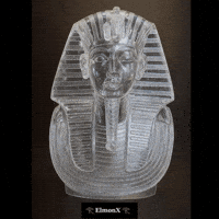 King Tut Snow GIF by ElmonX