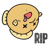 dying game over Sticker by Aminal Stickers