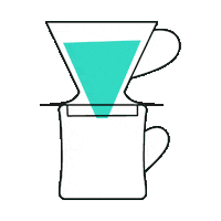 Drip Coffee Sticker by Social For The Soul
