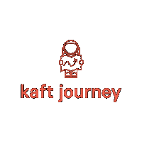 Journey Coral Sticker by KAFT