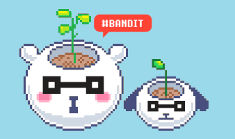 bandits cute pixel pixel art plants GIF