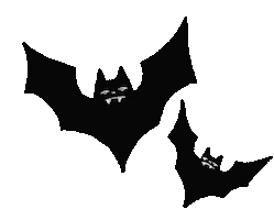 Halloween Bat Sticker by anja sturm