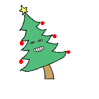 Merry Christmas Sticker by Percolate Galactic