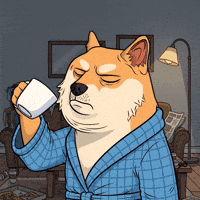 Tired Shiba Inu GIF by Doge Pound