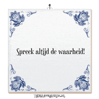 Respect Vertrouwen Sticker by Tegelspreuken.nl
