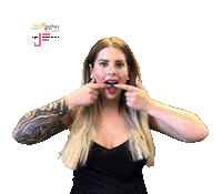 fun smile Sticker by 360°zahn