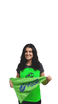 happy flag Sticker by Greentours