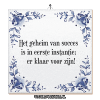 Focus Nl Sticker by Tegelspreuken.nl