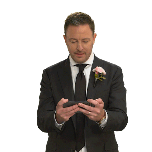 Phone Reaction Sticker by Married At First Sight