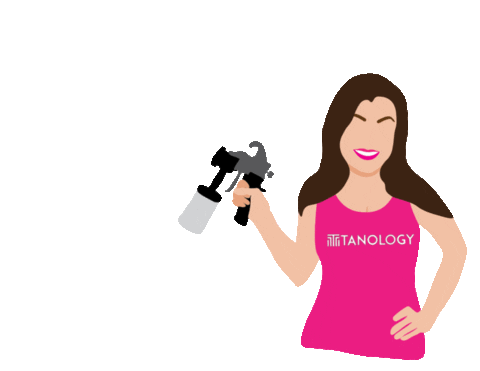 TanologyAU giphyupload glow spraytan tanology Sticker