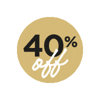 Gold Sale Sticker by James