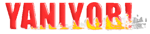 fire yaniyor Sticker by Hayal Kahvesi