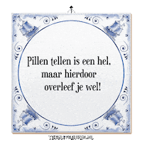 Hoop Spreuk Sticker by Tegelspreuken.nl