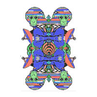 bass amorphous Sticker by Bassnectar