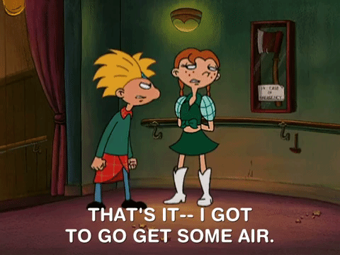 hey arnold nicksplat GIF