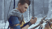 Santa_Monica_Studio god of war ragnarok kratos gow GIF