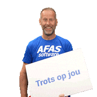 Trots Sticker by AFAS Software