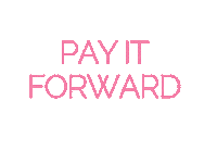 pay it forward help Sticker by LovEvolution