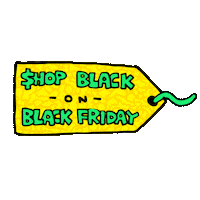 Shop Small Black Friday Sticker by INTO ACTION