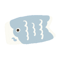 鯉のぼり Sticker by fuwakuma.yuco