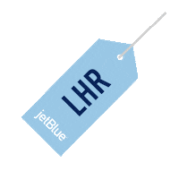 Heathrow Airport Travel Sticker by JetBlue