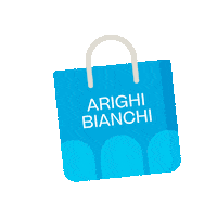 ARIGHIBIANCHI bag ab shopping bag arighi bianchi Sticker