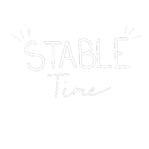 White Line Horse Sticker