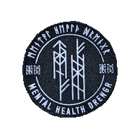 Mental Health Thor Sticker by TheBikerViking