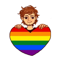 in love gay STICKER by imoji