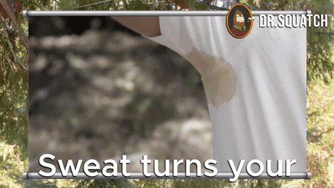 Sweating Natural Process GIF by DrSquatchSoapCo