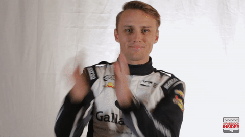 indy 500 clap GIF by Paddock Insider