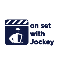 On Set Sticker by Jockey