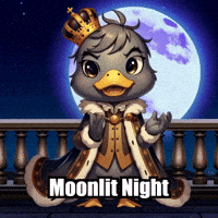 Moonlit Night GIF by sirduckbeth