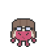 Pixel Art Cherry Sticker by Rose City Games