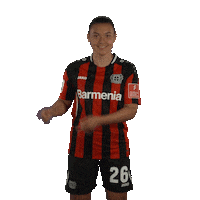 Pointing Click Sticker by Bayer 04 Leverkusen