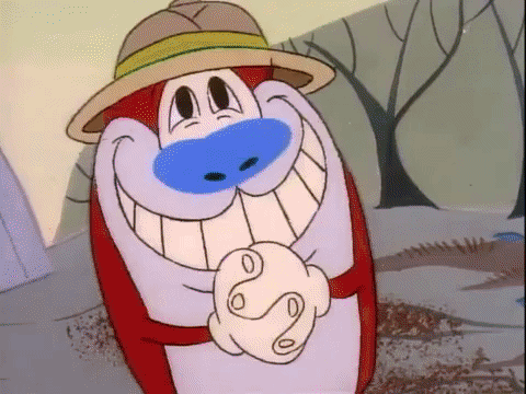 ren and stimpy nicksplat GIF