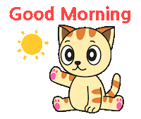 Happy Good Morning Sticker by JPedicini