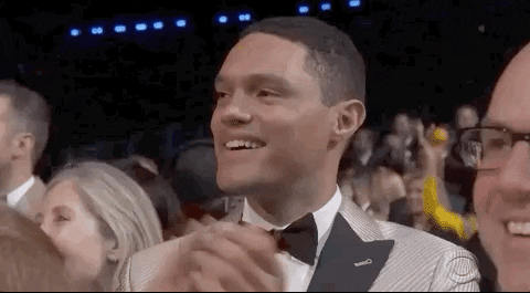 Happy Trevor Noah GIF by Recording Academy / GRAMMYs