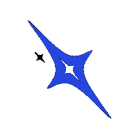 GlyphixDroneShows space star drone drones Sticker