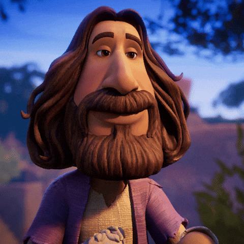 Pointing Up Jesus Christ GIF by The Chosen Brasil