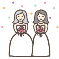 Wedding Sticker by Polka Dot Bride