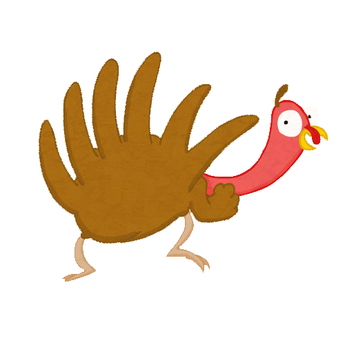 Thanksgiving Day Sticker by Thomas (Tommy) Kastrati