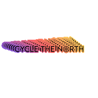 cyclethenorth girl bike canada cycling Sticker