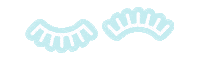 Beauty Lash Sticker by Bambii B