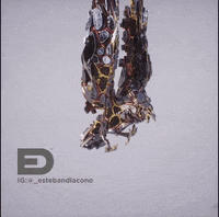 houdini simulations cgi uncanny weird GIF by Esteban Diácono